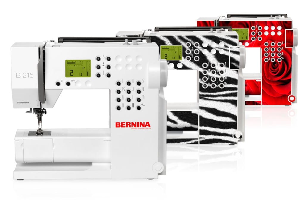 Individuelle Skins: Ihre ganz persönliche BERNINA 215