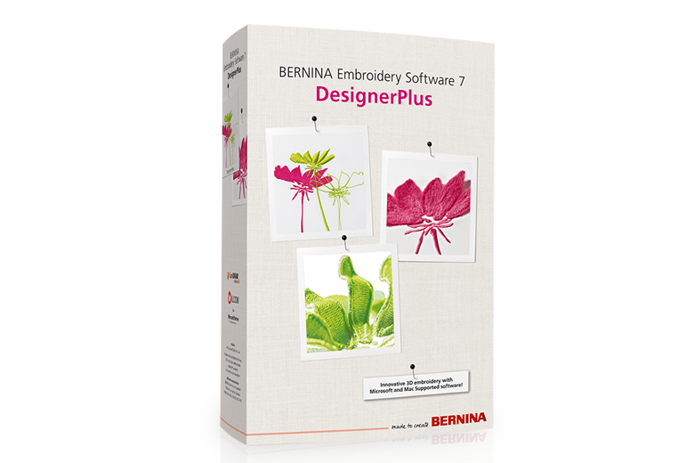 Picture: BERNINA broderisoftware 7 – DesignerPlus 
