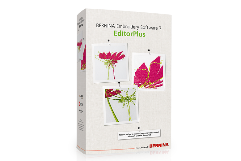 Picture: Software de bordado 7 de BERNINA – EditorPlus 