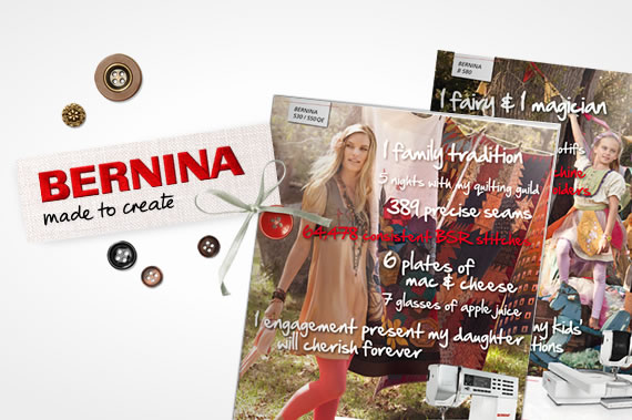 The year 2011: A new look for BERNINA