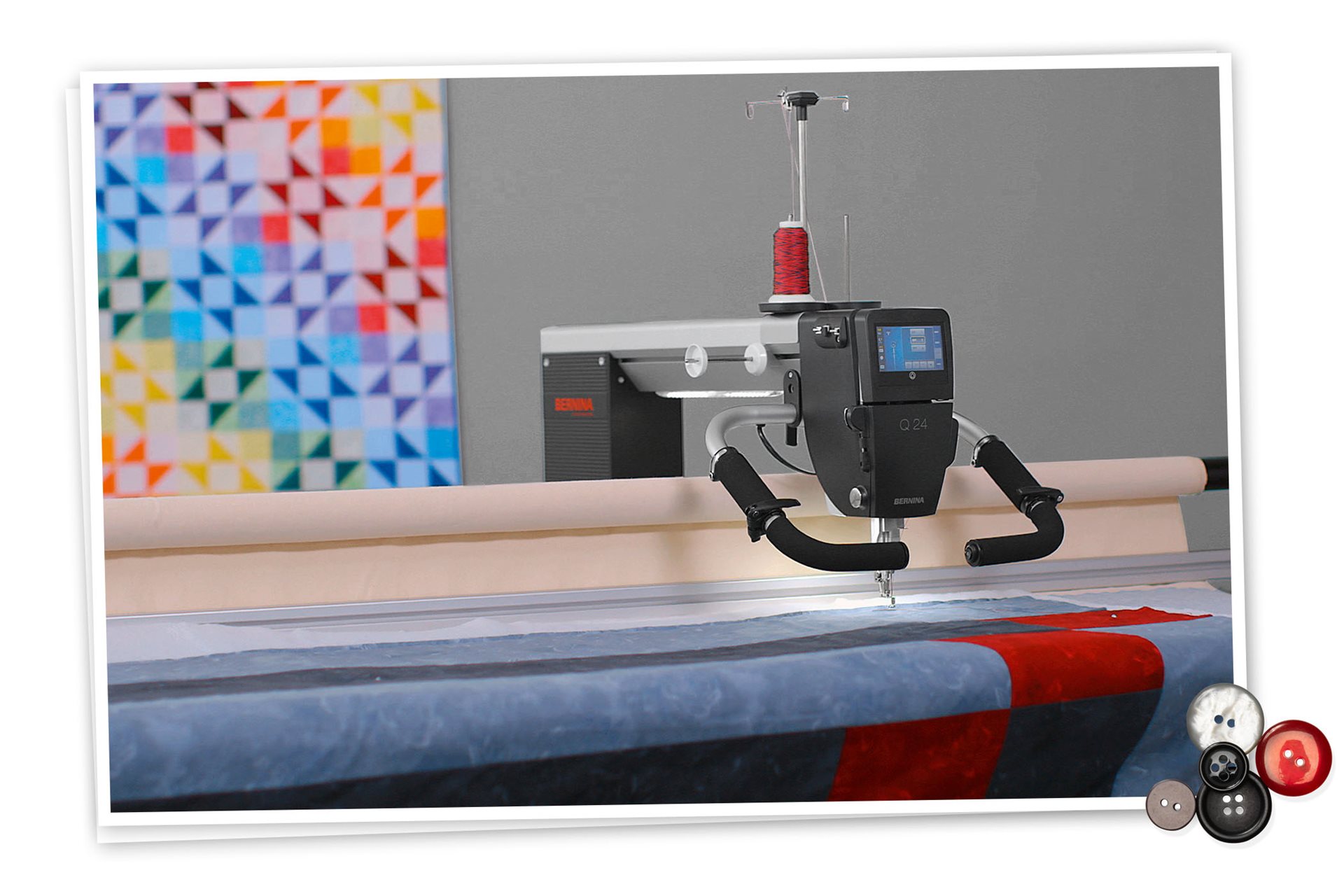 BERNINA Q 24 Think, dream & quilt BIG BERNINA
