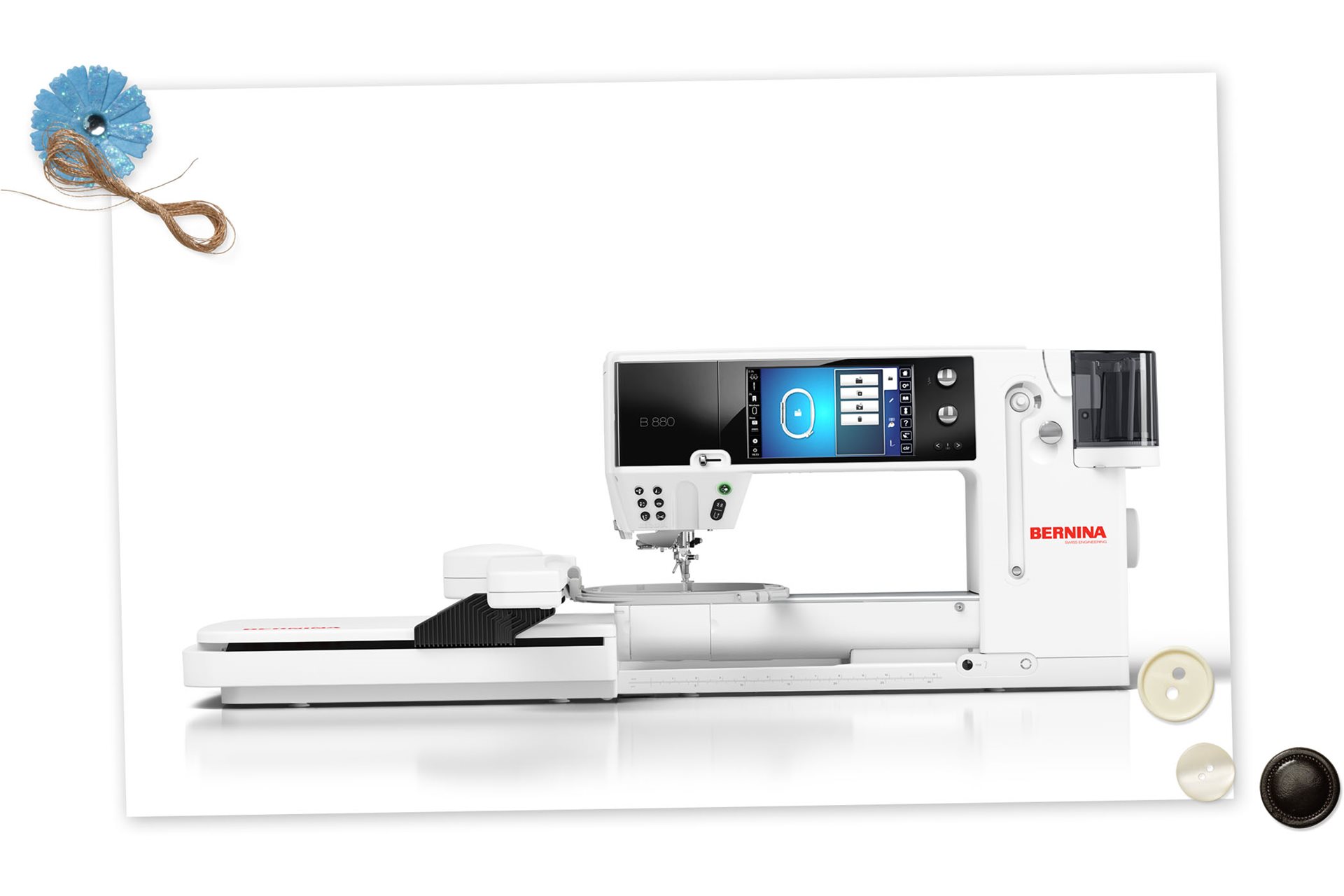 B 880 – The top model with fully automatic features from BERNINA - BERNINA