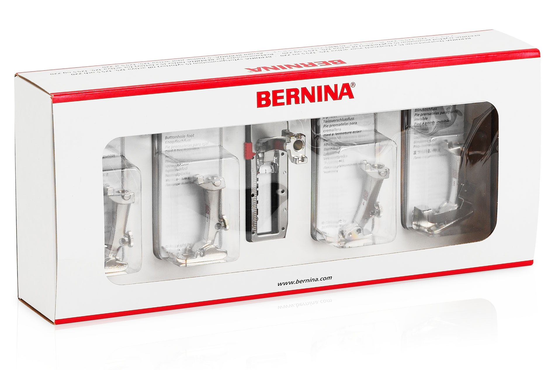 Presser foot set for BERNINA activa and 3 Series
