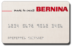 BERNINA Credit Card