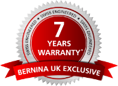 BERNINA UK - Warranty emblem