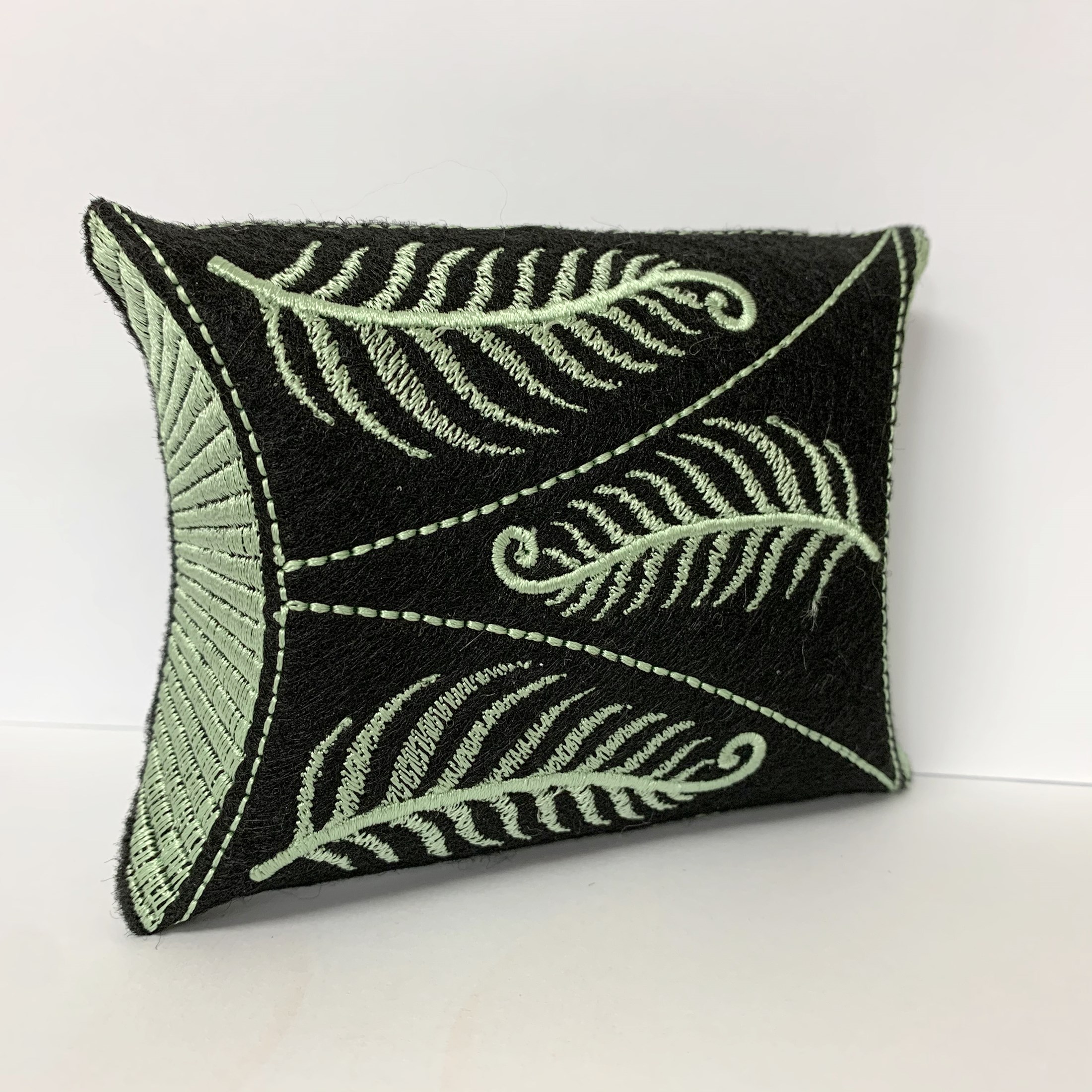 Embroidered Fern Gift Box