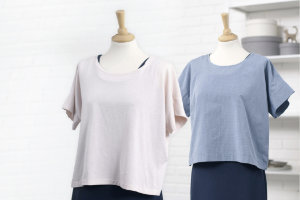 Loose fit Jersey top