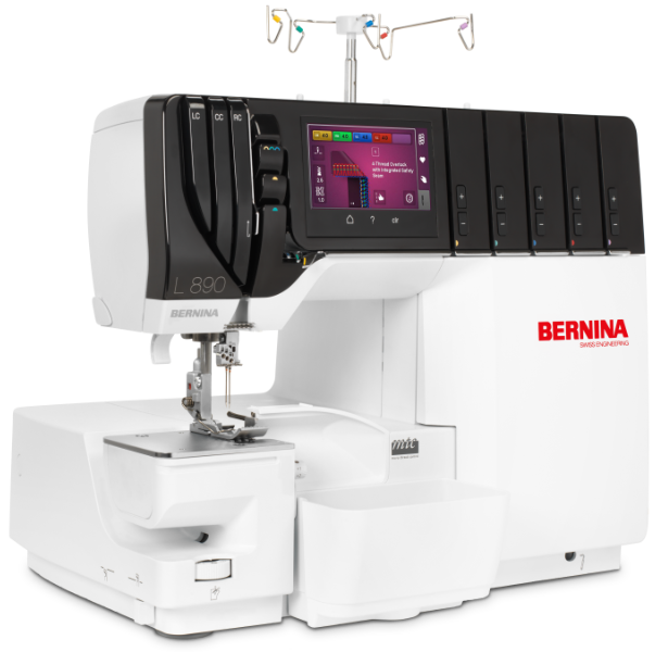 L 890 - The revolutionary Overlock/Coverstitch Combo - BERNINA