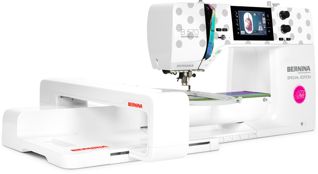 BERNINA 570 QE Tula Pink Special Edition - Hello sparkle! - BERNINA -  BERNINA