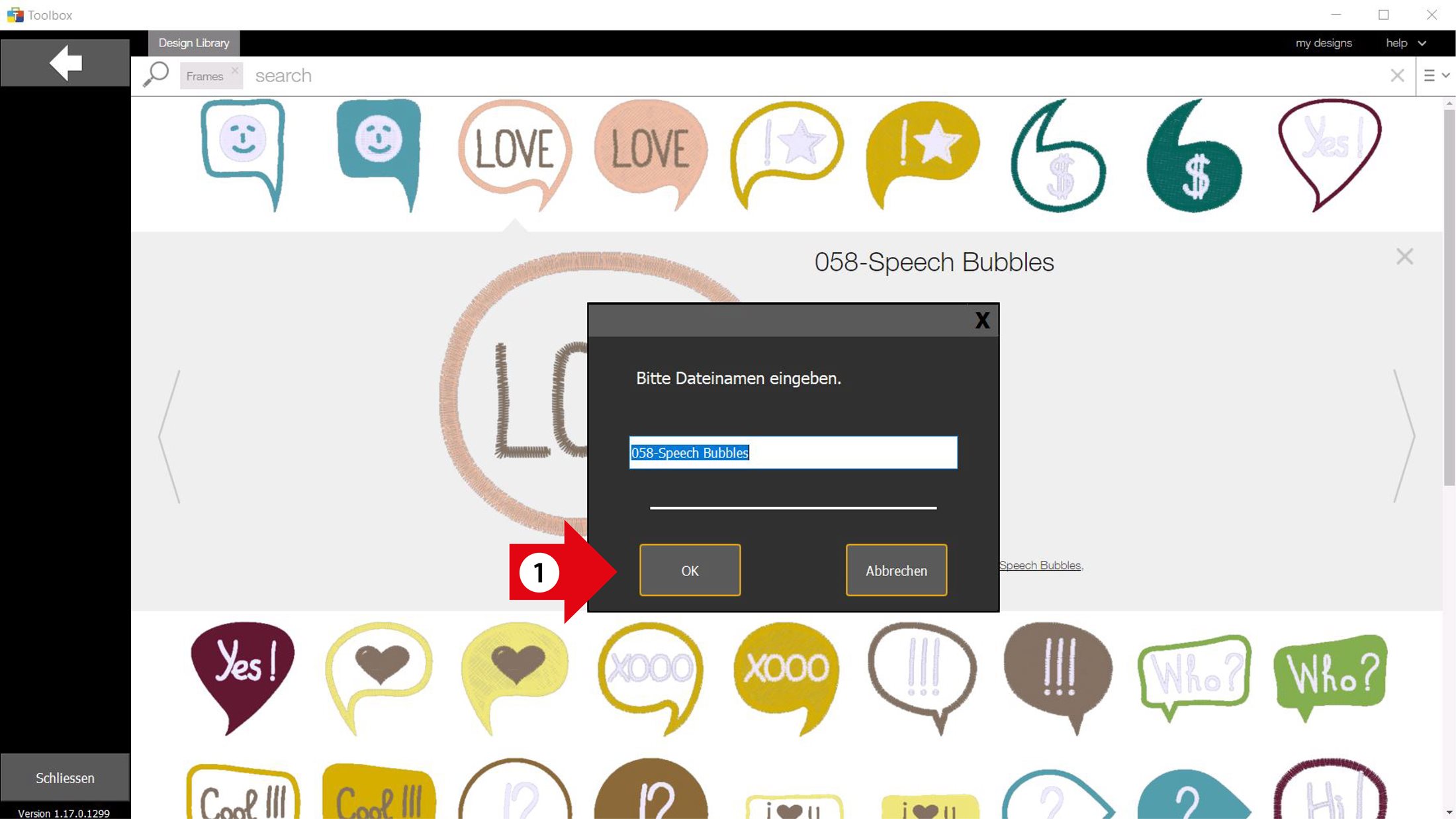 Quickly embroidered & unique a coffee mug to go! BERNINA