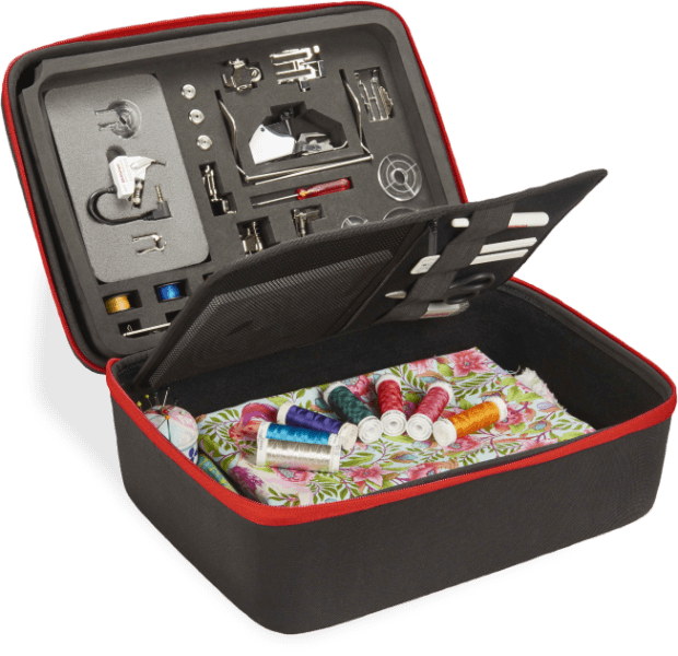 bernina tackle box accessory case BERNINA Accessory Case - Easy storage of accessories