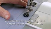 BERNINA 770 QE PLUS: Sewing buttonholes and sewing on buttons