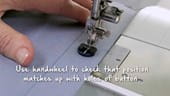BERNINA 770 QE PLUS: Sewing buttonholes and sewing on buttons