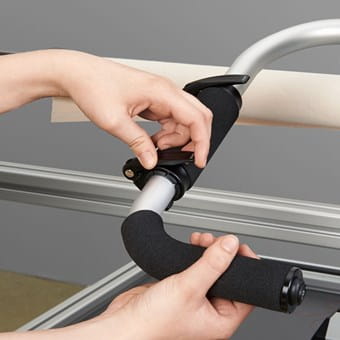 Unique programmable, fully adjustable handles