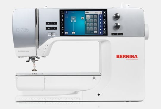 BERNINA 735 - 評判の高いステッチ品質とソーイング＆刺しゅう機能 