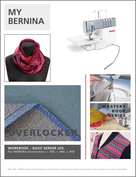 Bernina Mastery SEWING Work Book 880 790 770 740 590 570 535 480 475 435 COPY