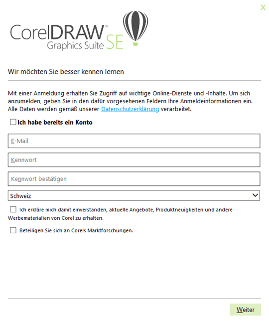 corel wir möchten sie besser kennenlernen