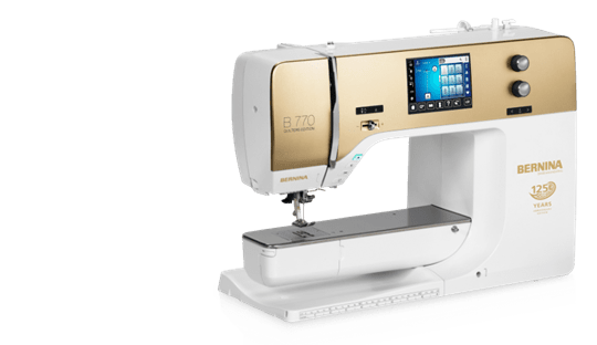 B 770 Qe Anniversary Edition Designed For Quilters Bernina