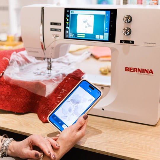 WiFi Connectivity and BERNINA Stitchout App