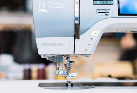 BERNINA 735 PRO – The garment sewing specialist - BERNINA
