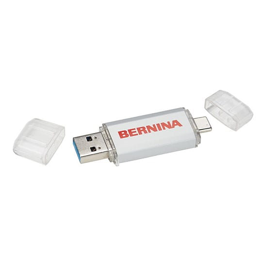 The USB Stick for mobile data exchange BERNINA