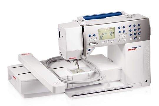 オーロラ 450 – プロの仕上がりを実現する精密技術 - BERNINA