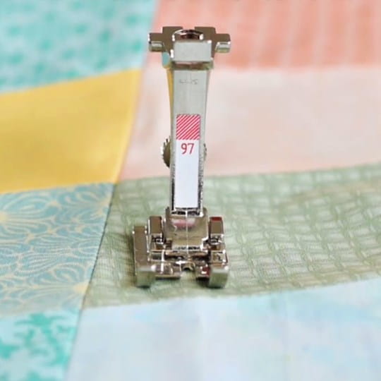 Quilters love Patchwork foot #97