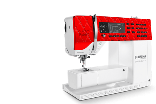 BERNINA 530 Swiss Red – clever and versatile - BERNINA
