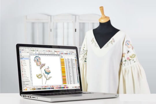 Bernina on sale embroidery software