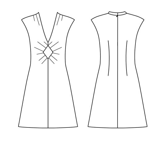 Summer Dress B 740 - Learn & Create - BERNINA