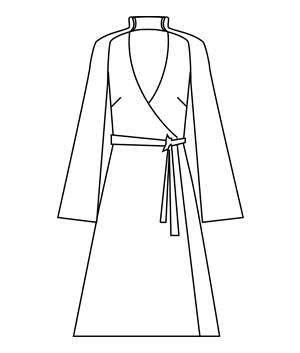 Japanese dress drawing on sale