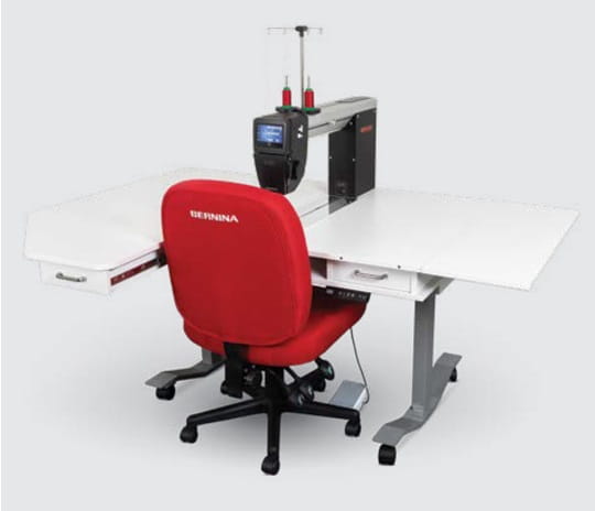 Adjust the quilting position more easily