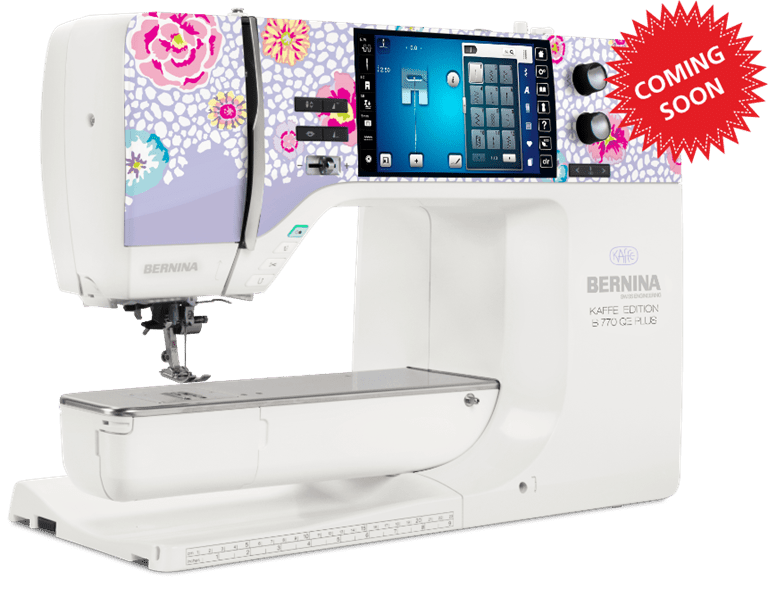 BERNINA 770 QE PLUS</br> Kaffe Edition