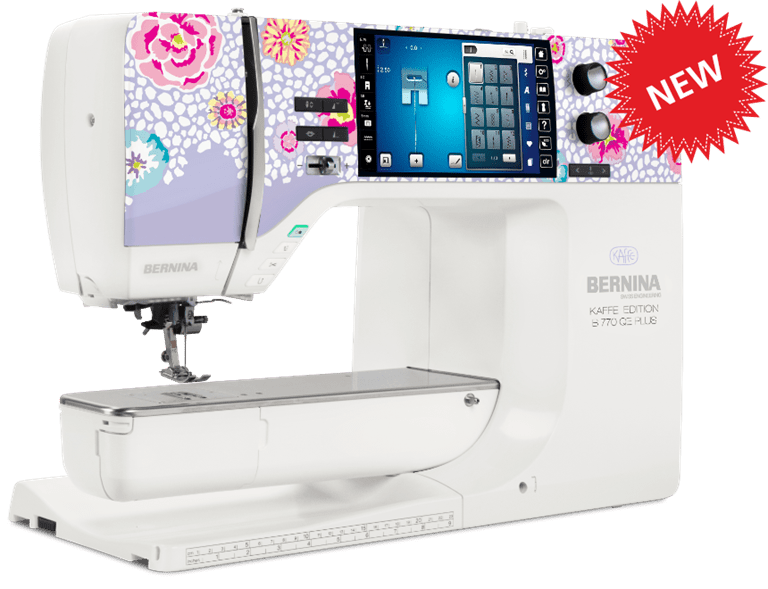 BERNINA 770 QE PLUS</br> Kaffe Edition