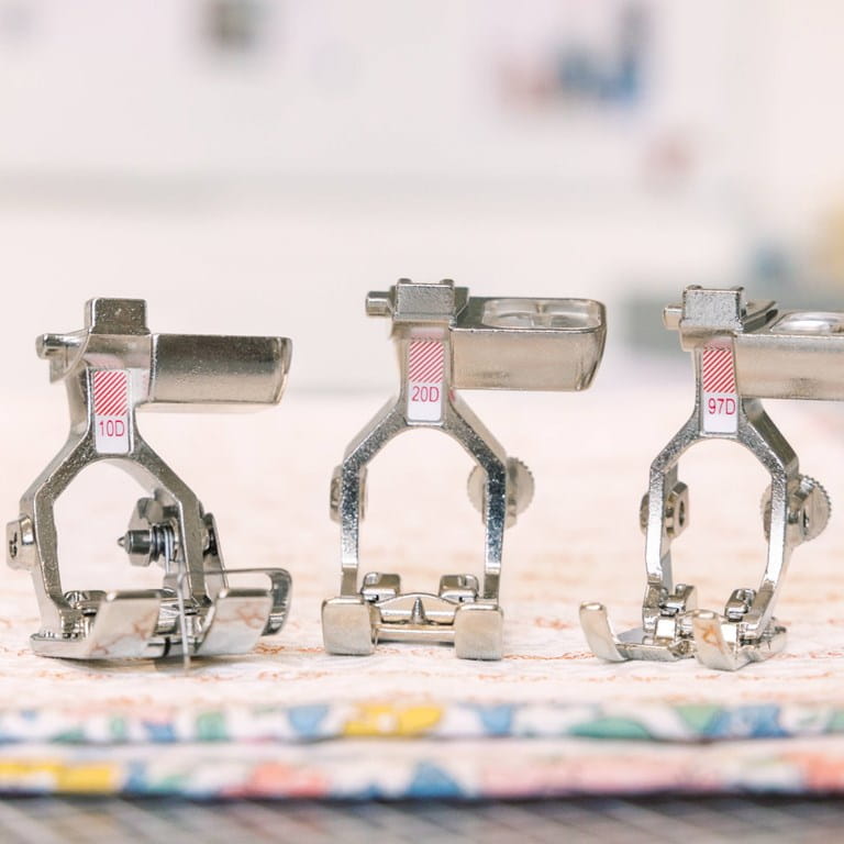 Additional presser feet