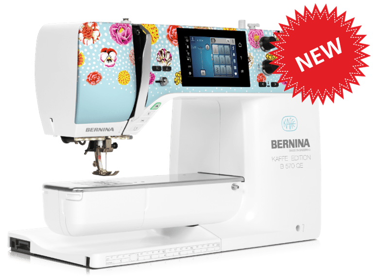 BERNINA 570 QE Kaffe Edition