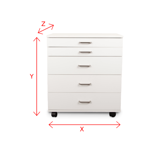 Caddie dimensions