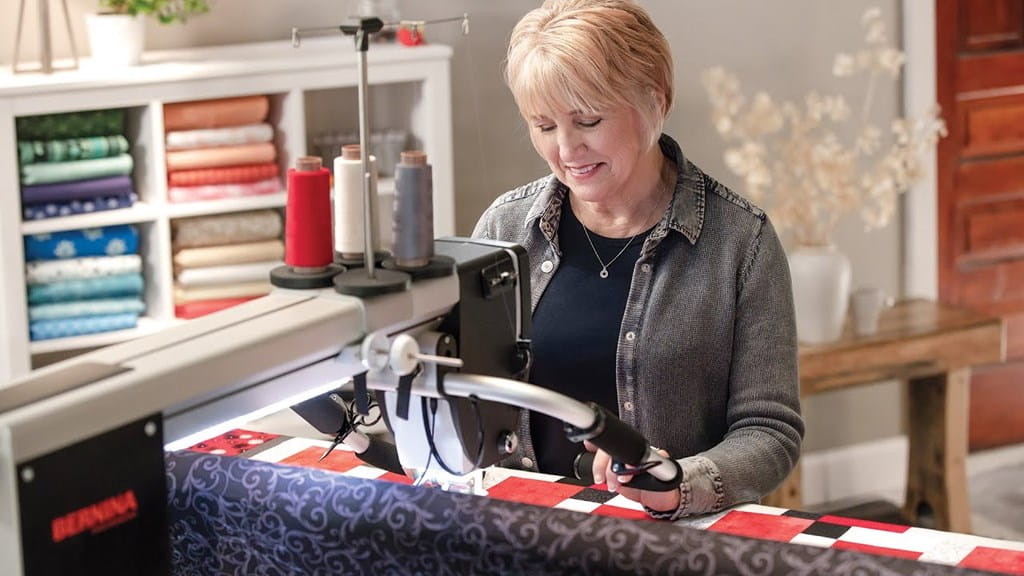bernina long arm quilting frame