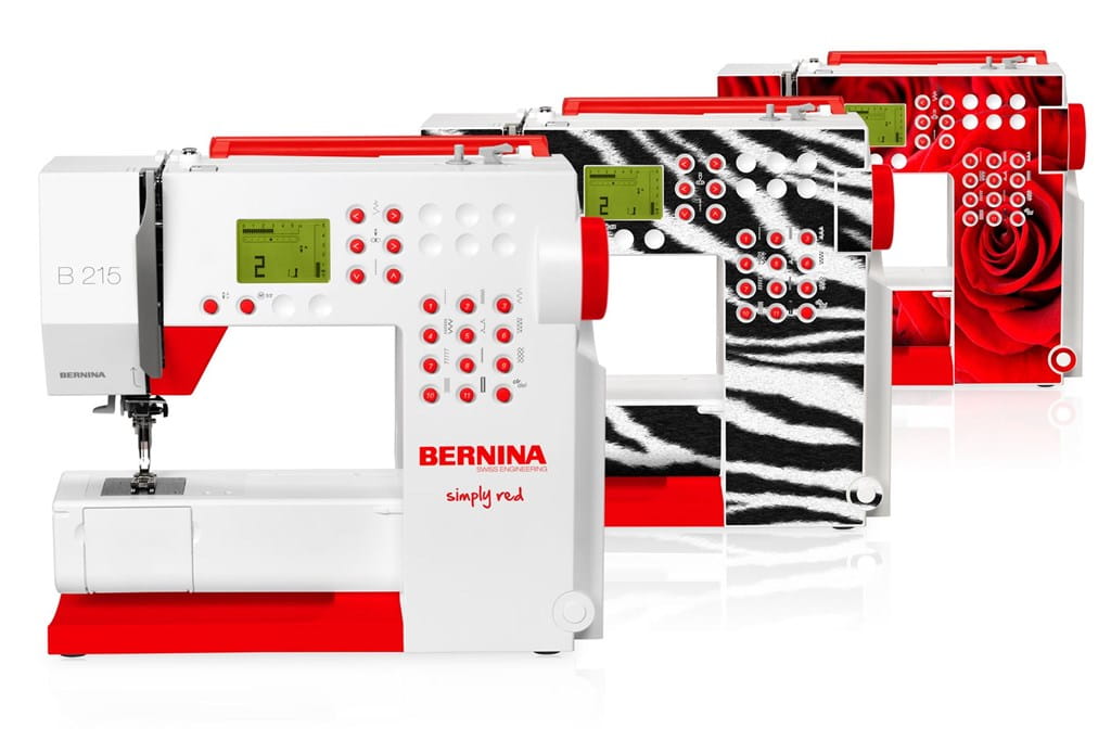 Customized “skins”: Your own personal BERNINA 215