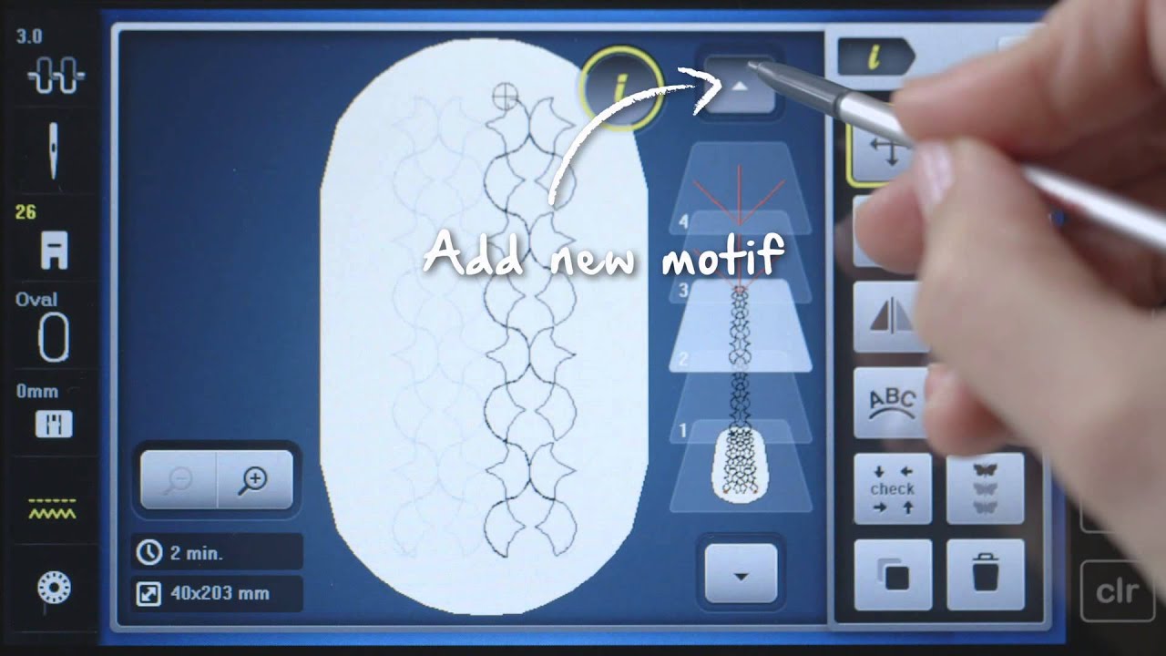 BERNINA 790 the highend sewing, embroidery and quilting machine