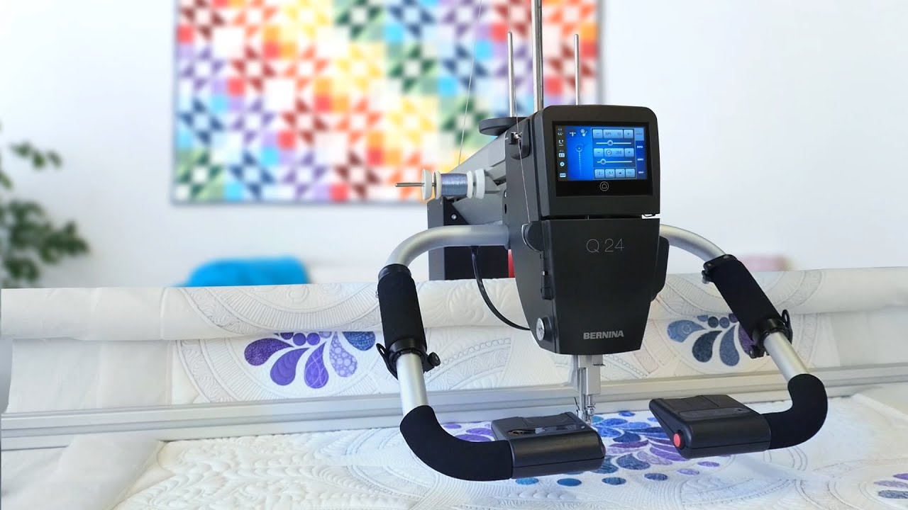 BERNINA Q 24, Q 20 & Q 16 PLUS On Frame Longarm Quilting BERNINA
