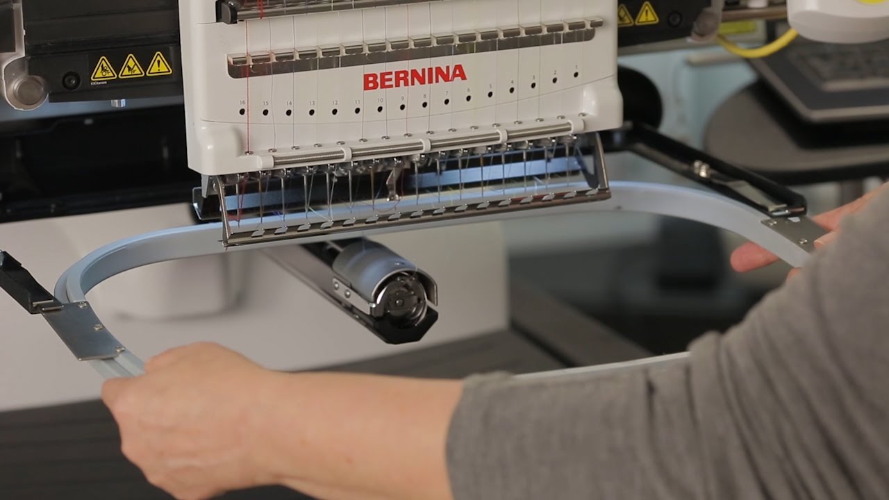 BERNINA E 16 PRO BERNINA multineedle embroidery BERNINA