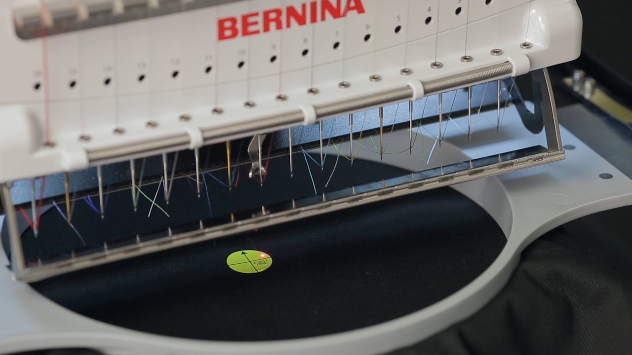 BERNINA E 16 PRO BERNINA multineedle embroidery BERNINA