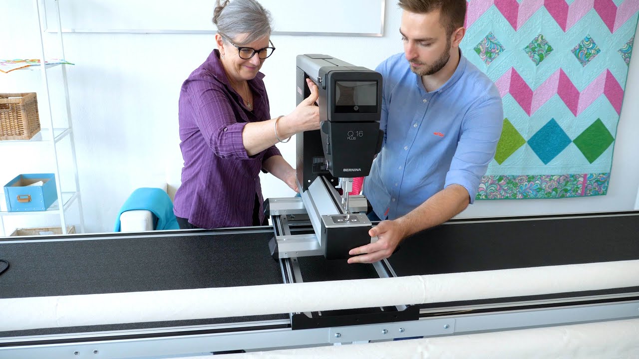 BERNINA Q24 & Q20 On Frame Longarm Quilting BERNINA