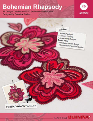 Bohemian Rhapsody – BERNINA Stickkollektion # 82007