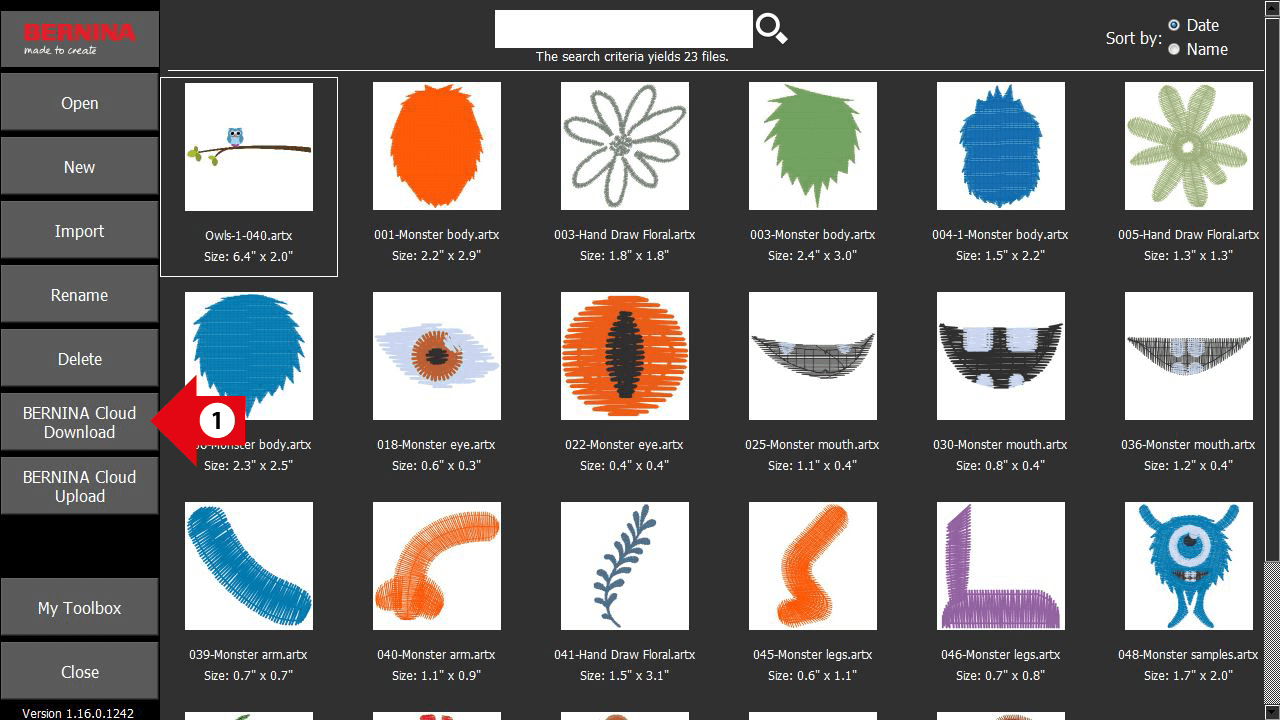 Download Bernina Toolbox Embroidery Software Lettering Basic Module Bernina SVG Cut Files