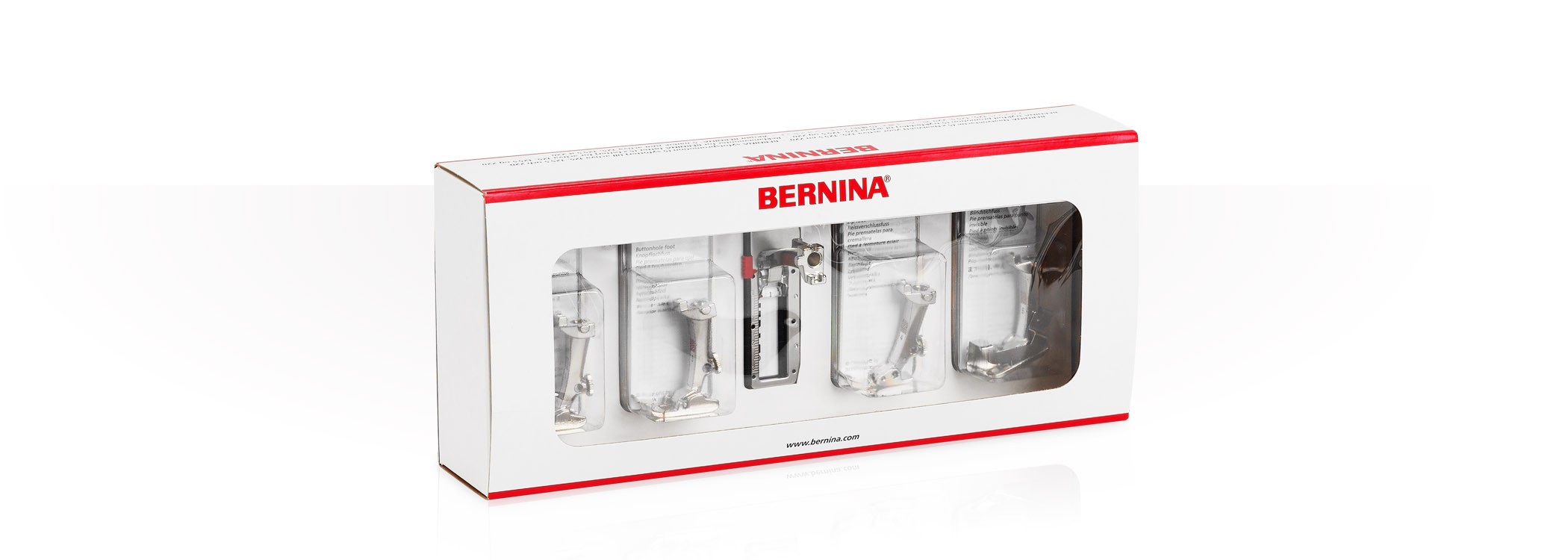 Picture: Sada prítlačných pätiek pre BERNINA sériu 3 