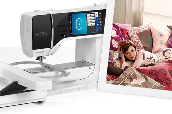 The year 2012:  BERNINA 7 Series – Extended space for sewing, quilting and embroidering