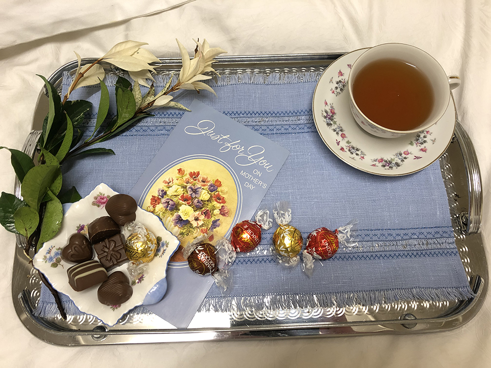 Embellished Tea Tray Cloth
