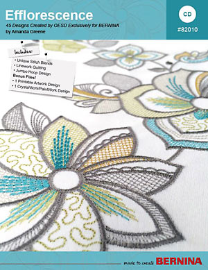 Efflorescence – BERNINA Embroidery Collection #82010